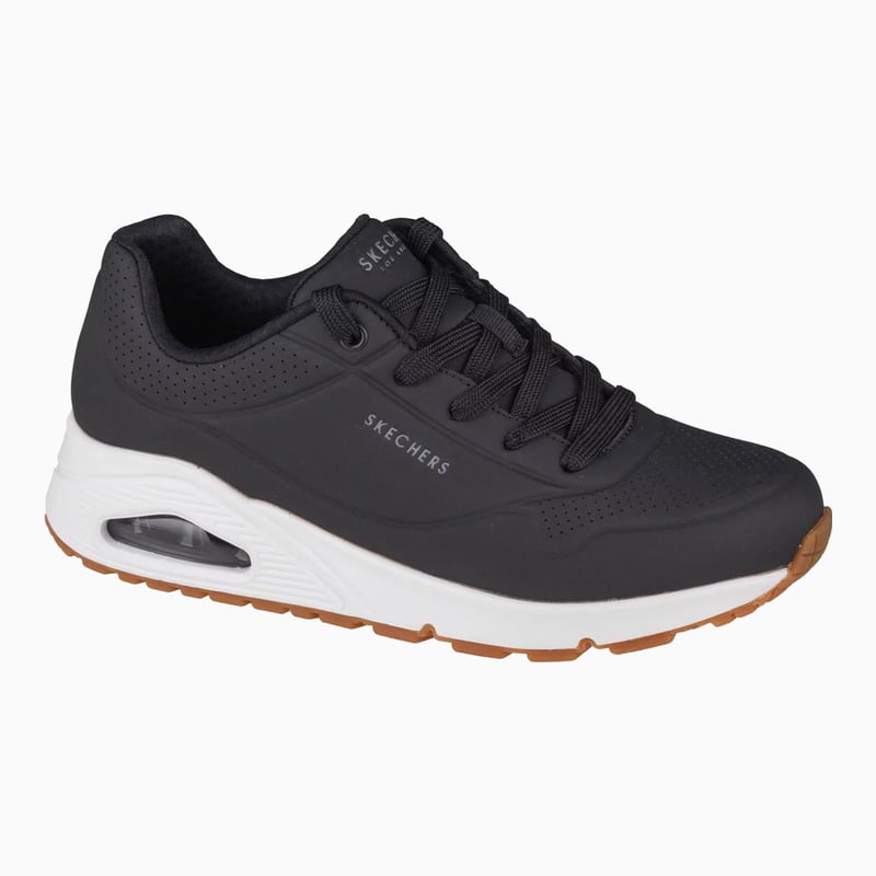 Skechers UNO - Stand On Air 'Black White Gum' (Women's)