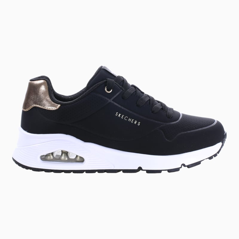 Skechers UNO Gen1 - Shimmer Away 'Black' (Kids)
