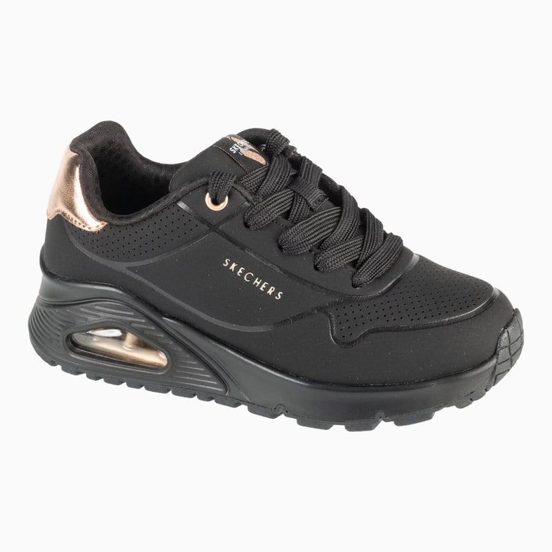 Skechers UNO Gen1 - Shimmer Away 'Triple Black' (Kids)