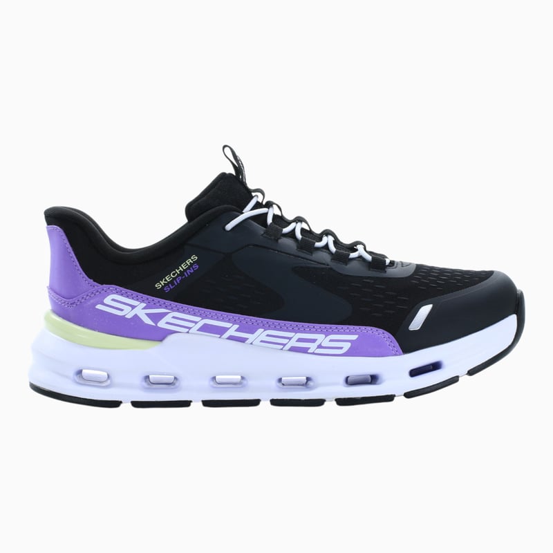 Skechers Slip-ins: Glide-Step + - Vista Lane 'Black Purple' (Kids)