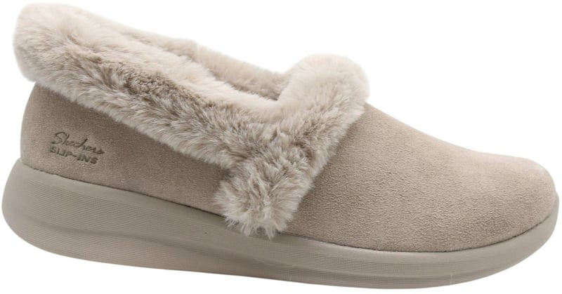 Pantoffel Taupe
