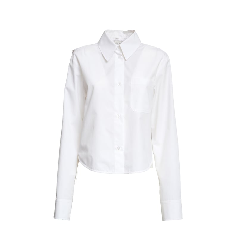 Ceppo Technical Cotton Cropped Shirt
