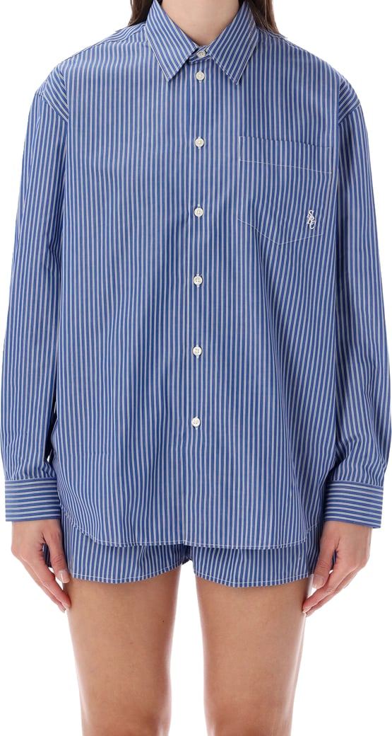 Shirt Logo Blue Stripe