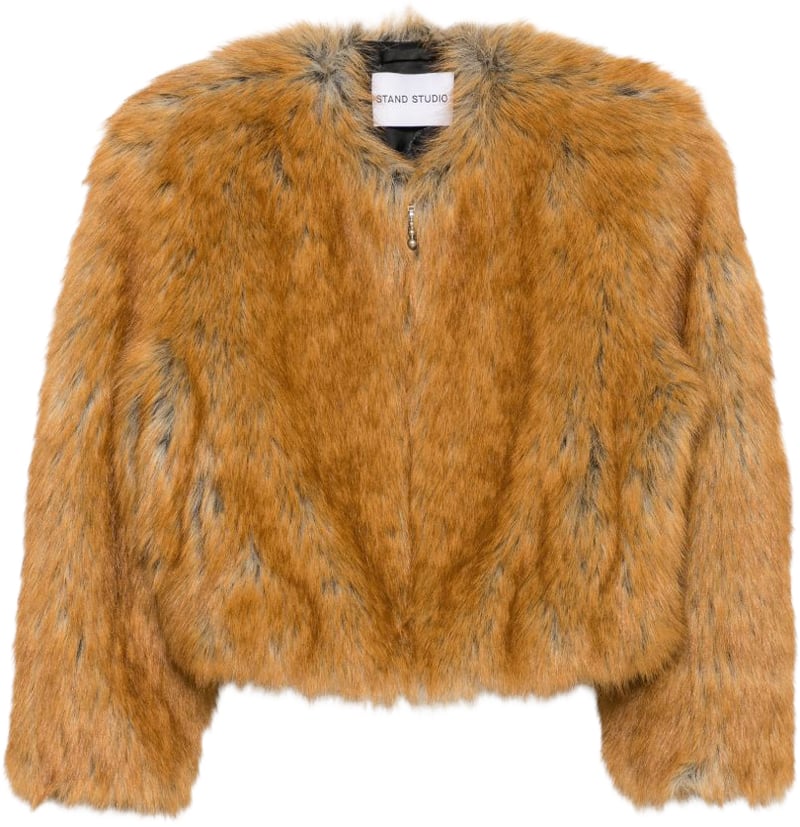 Stand Studio Karly Faux Fur Jacket