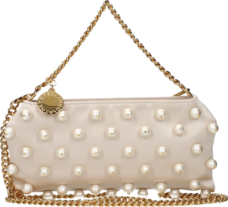 Stella McCartney Beige Fabric Handbag