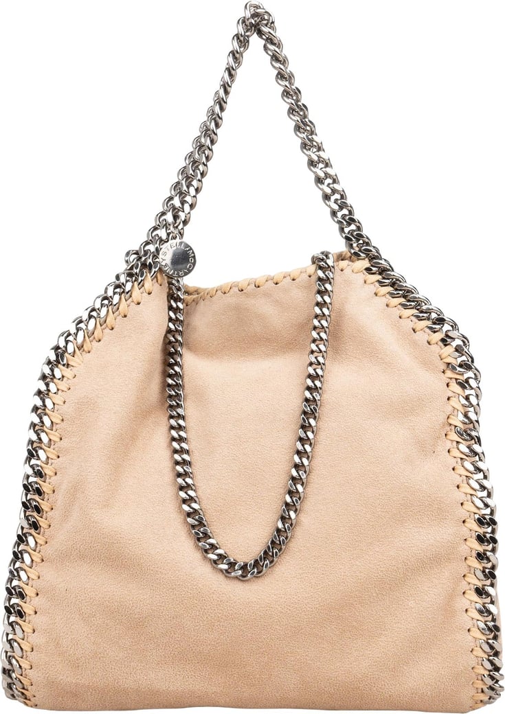 Stella McCartney Shaggy Falabella Fold Over Tote Handbag