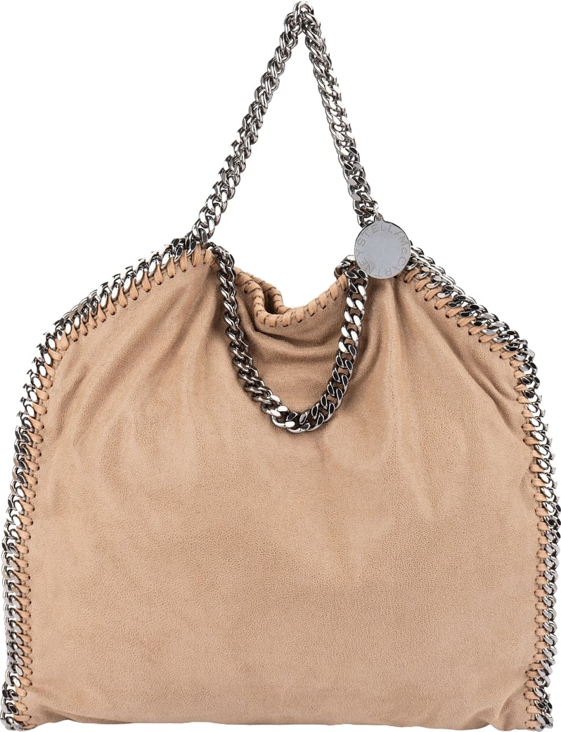 Stella McCartney Shaggy Falabella Fold Over Tote Hobo Shoulder Bag