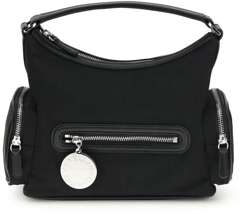 Stella McCartney Black Other Fibres Shoulder Bag
