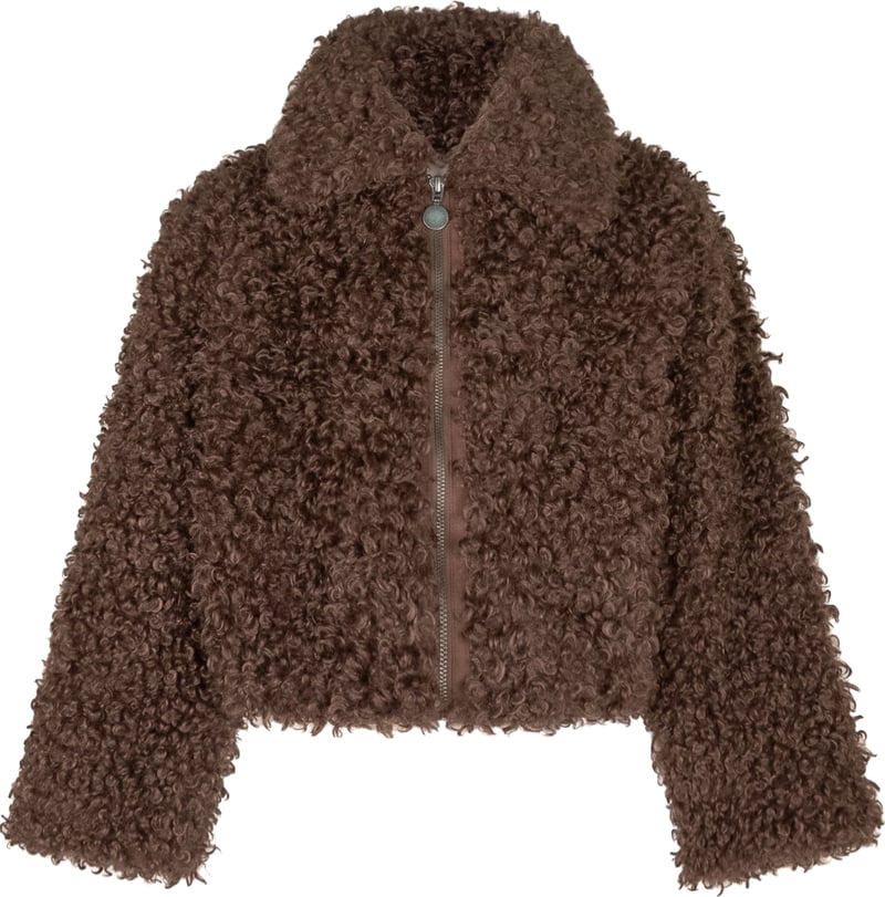 Giacca Corta con Colletto e Zip