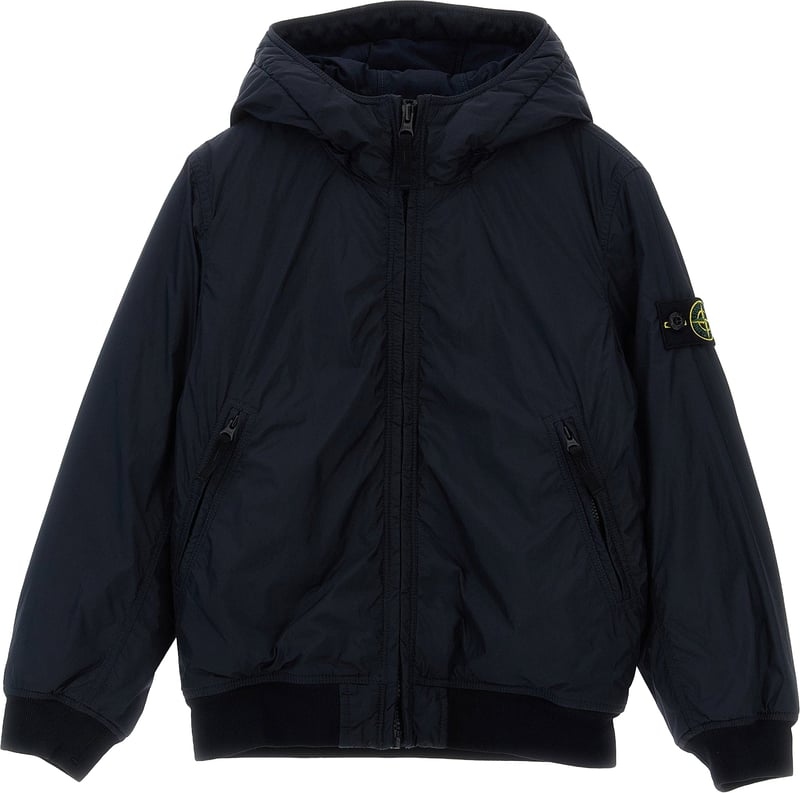 Stone Island Junior Logo Badge Jacket