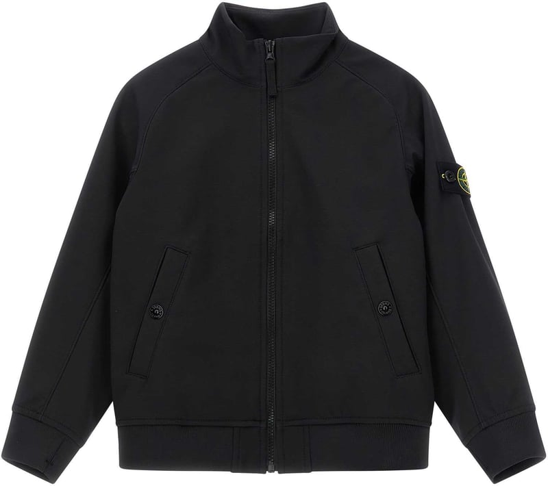 Stone Island Junior Logo Badge Jacket