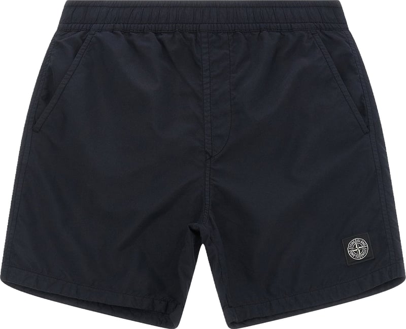 Stone Island Junior Compass Logo Swimsuit