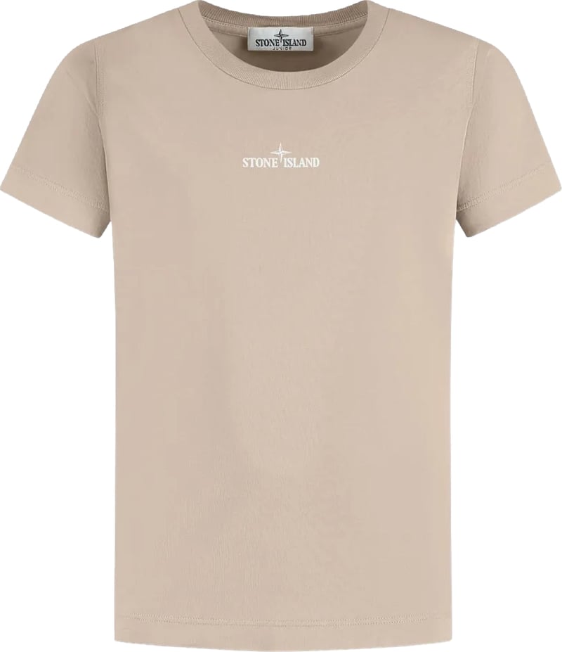 Kids T-shirt met korte mouwen Beige