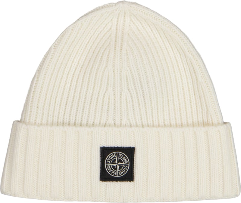 Stone Island Kinder Jongens Muts In Off White