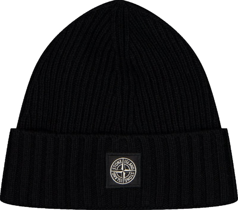 Stone Island Kinder Jongens Muts In Zwart