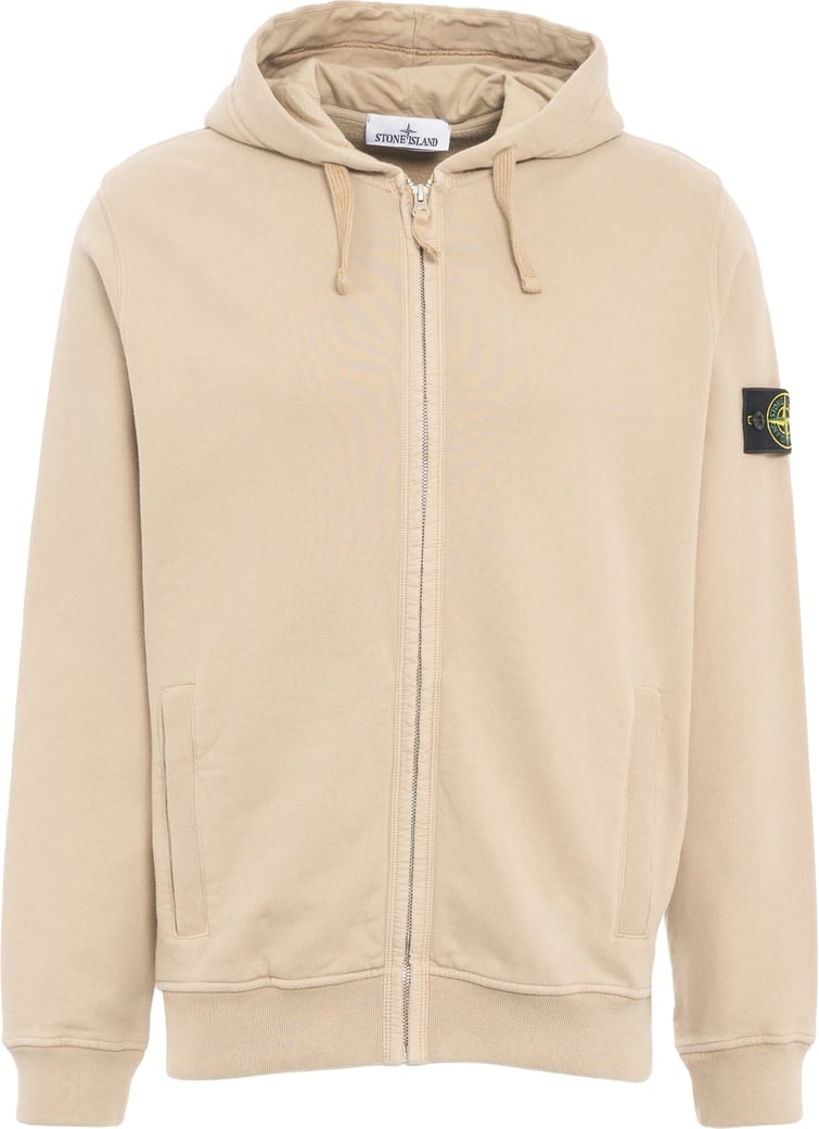 Hoodie with detachable logo