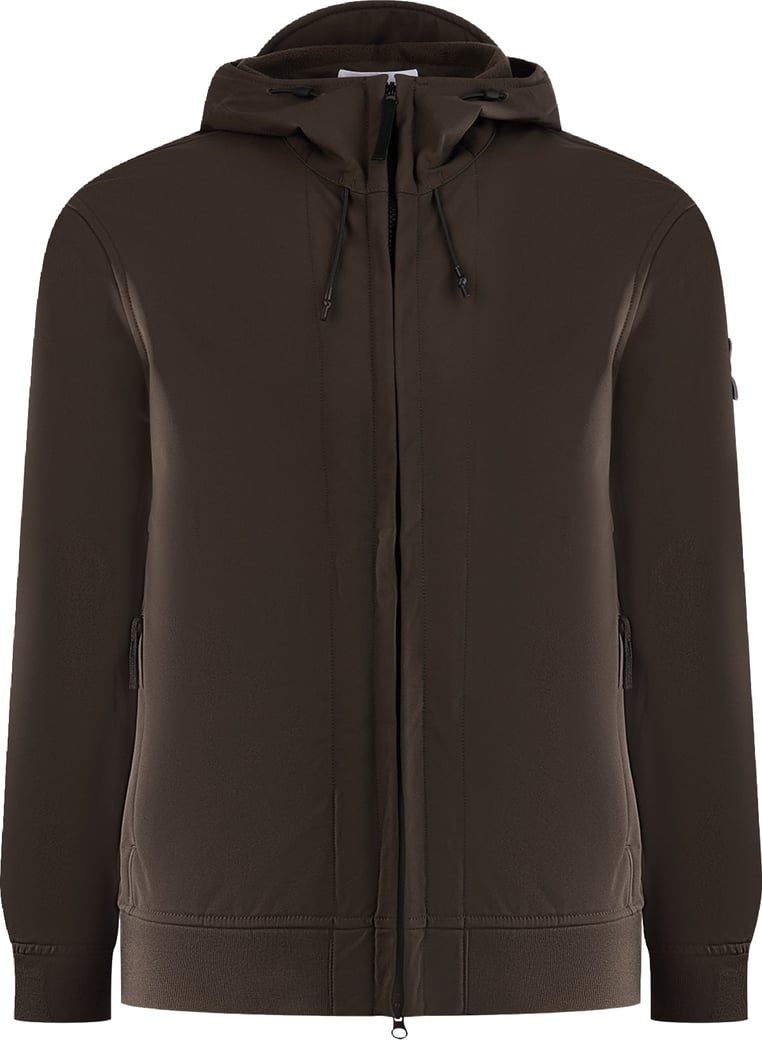 Stone Island Black stretch polyester jacket