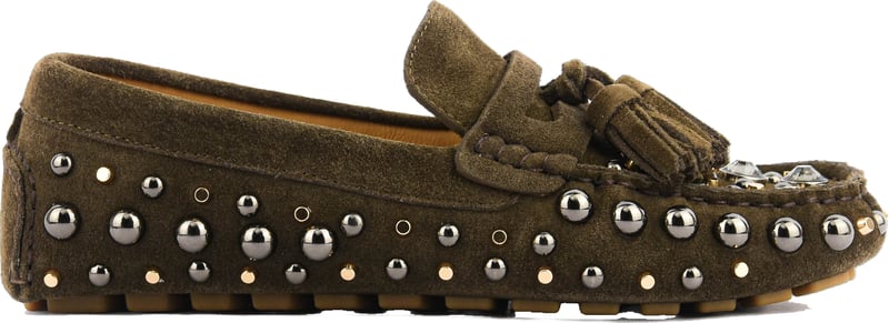 Embelished Mocasine Brown