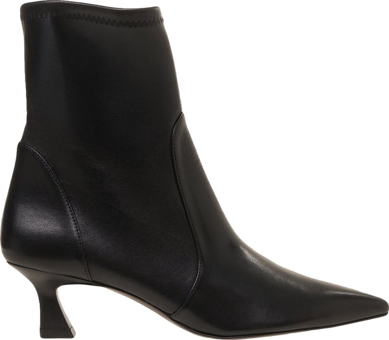Leather ankle boots
