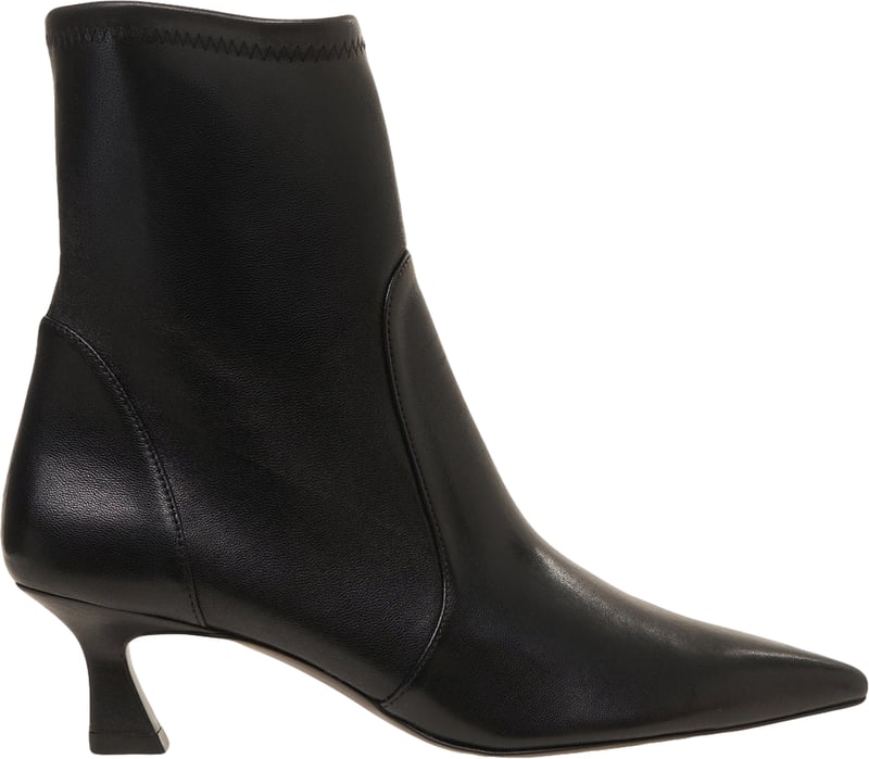 Leather ankle boots