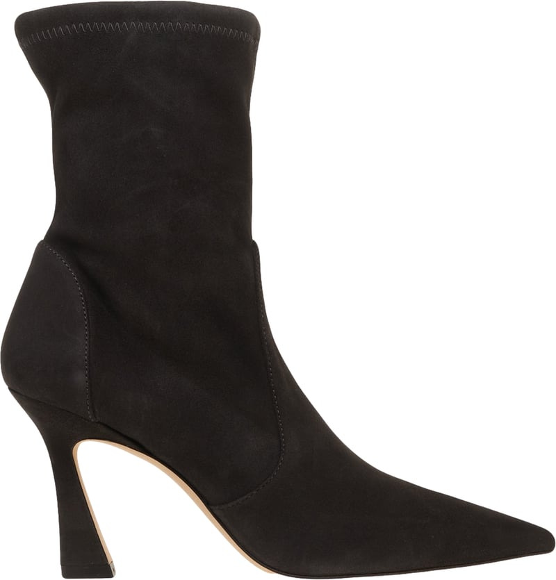 Suede ankle boots