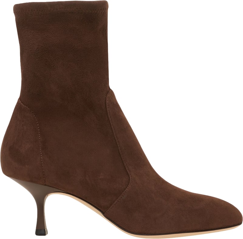 Suede ankle boots
