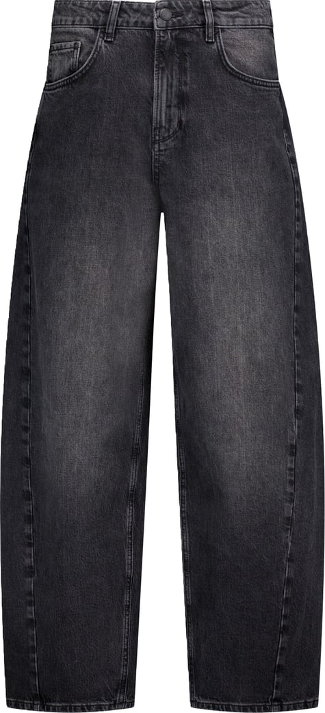 STUDIO ANNELOES - Frenkie balloon trousers - 14337 - 9800 Antraciet