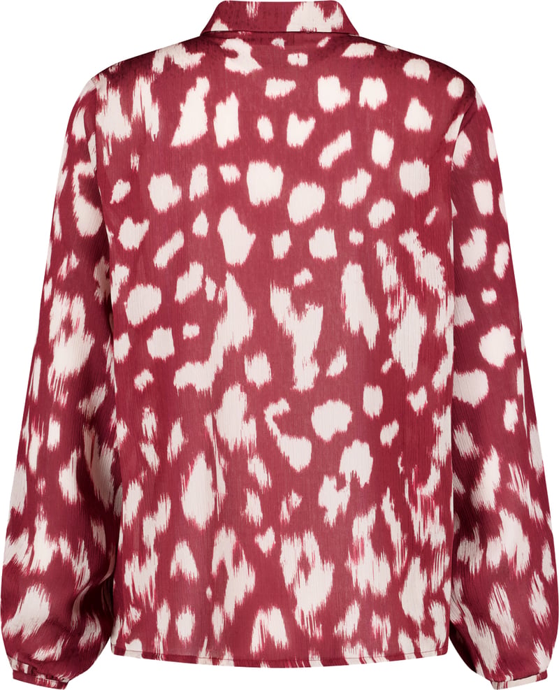 STUDIO ANNELOES - Diny blouse - 14362 - 3914 Red wine/kit