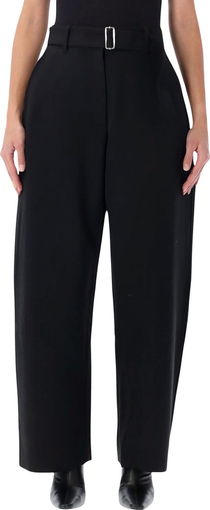 Belted Round Pant Nero