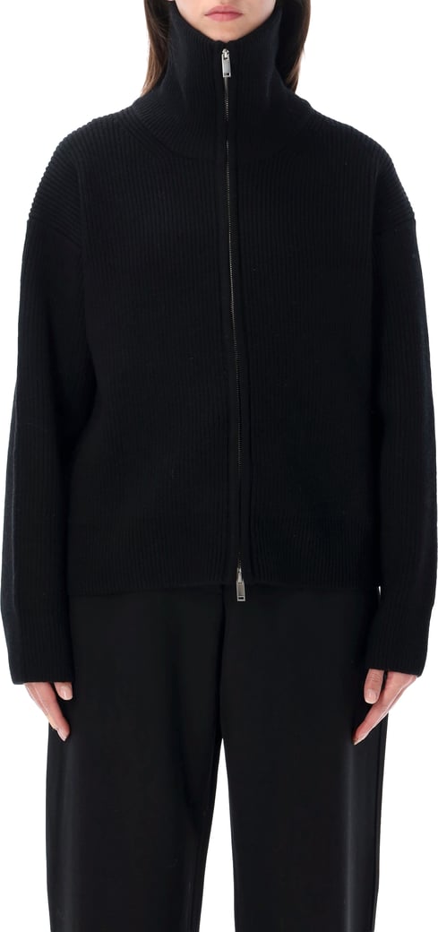 Zip Cardigan Nero