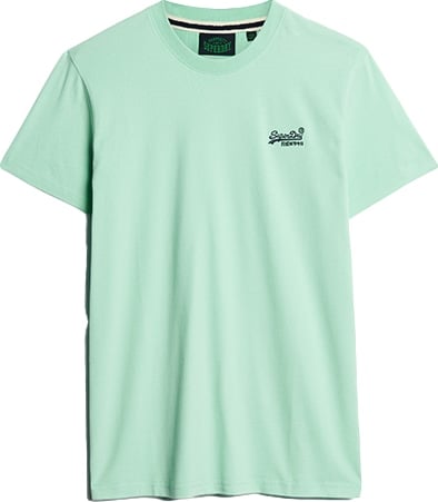 Superdry Essential T-Shirt Van Biologisch Katoen Met Logo