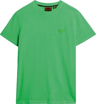 Superdry Essential Neon T-Shirt Met Geborduurd Logo