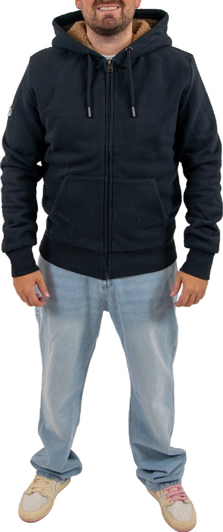 Superdry Borg Lined Zip Hoodie