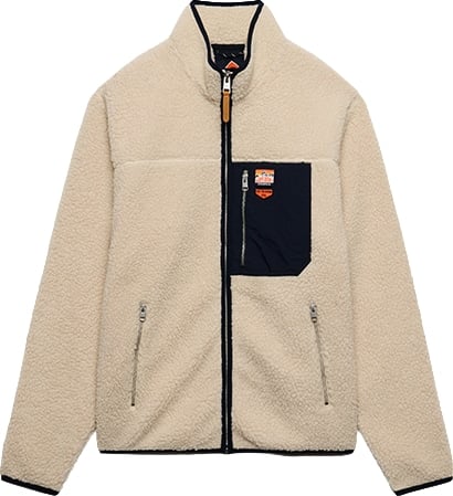 Superdry Vintage Retro Full Zip Fleece