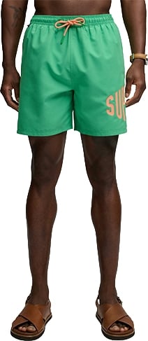 Superdry Printed Logo 16 Swim Short