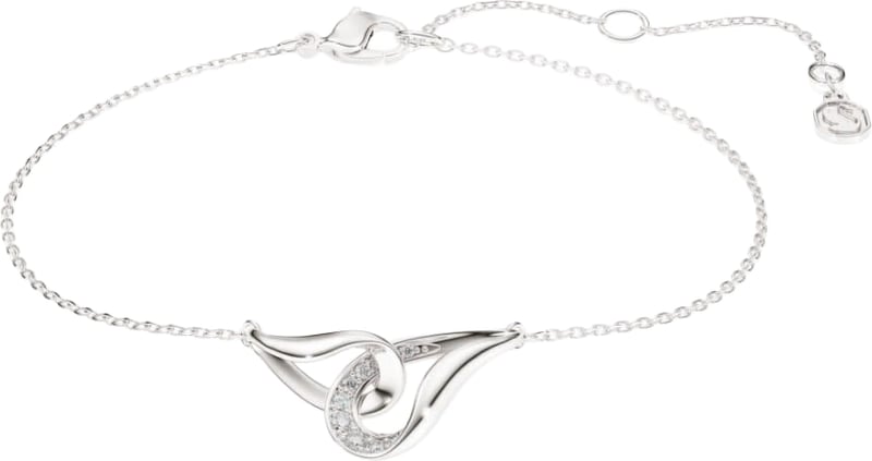 Swarovski Armband 5778023 Interlocking Zilver met Zirkonia 15.5 - 20.5cm