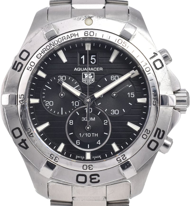 Tag Heuer Aquaracer Chronograph Quartz Stainless Steel 44