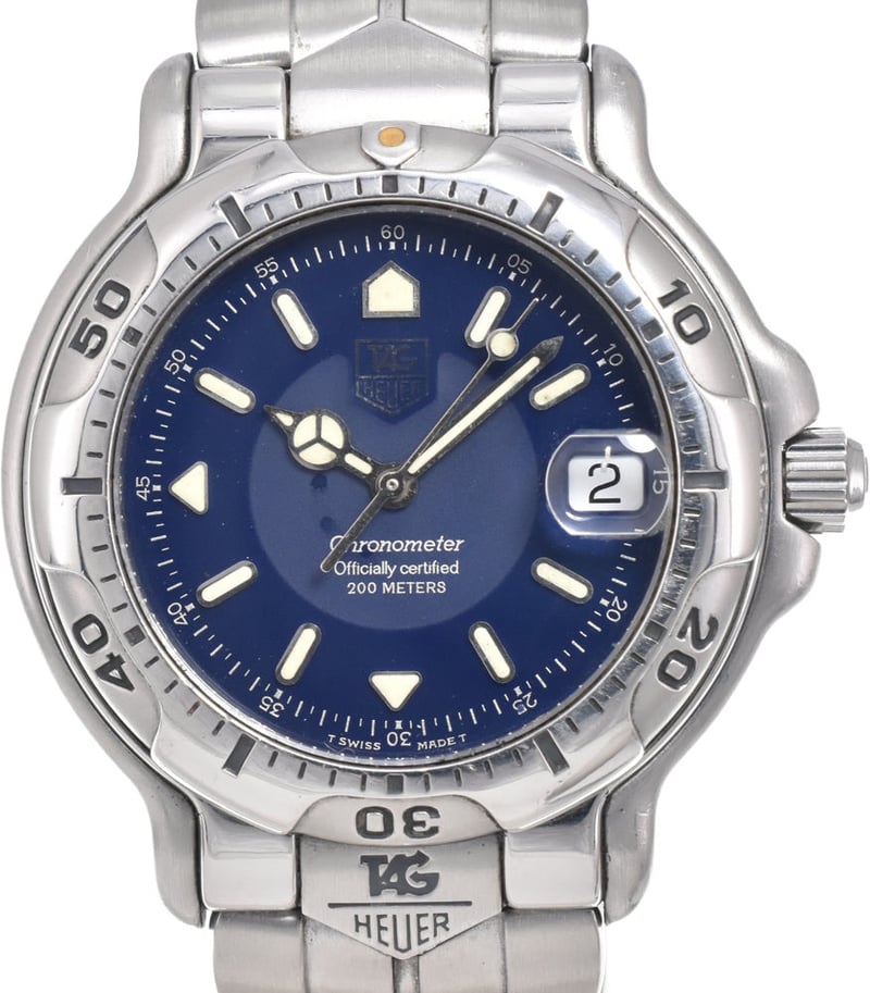 Tag Heuer 6000 Chronometer Stainless Steel 38