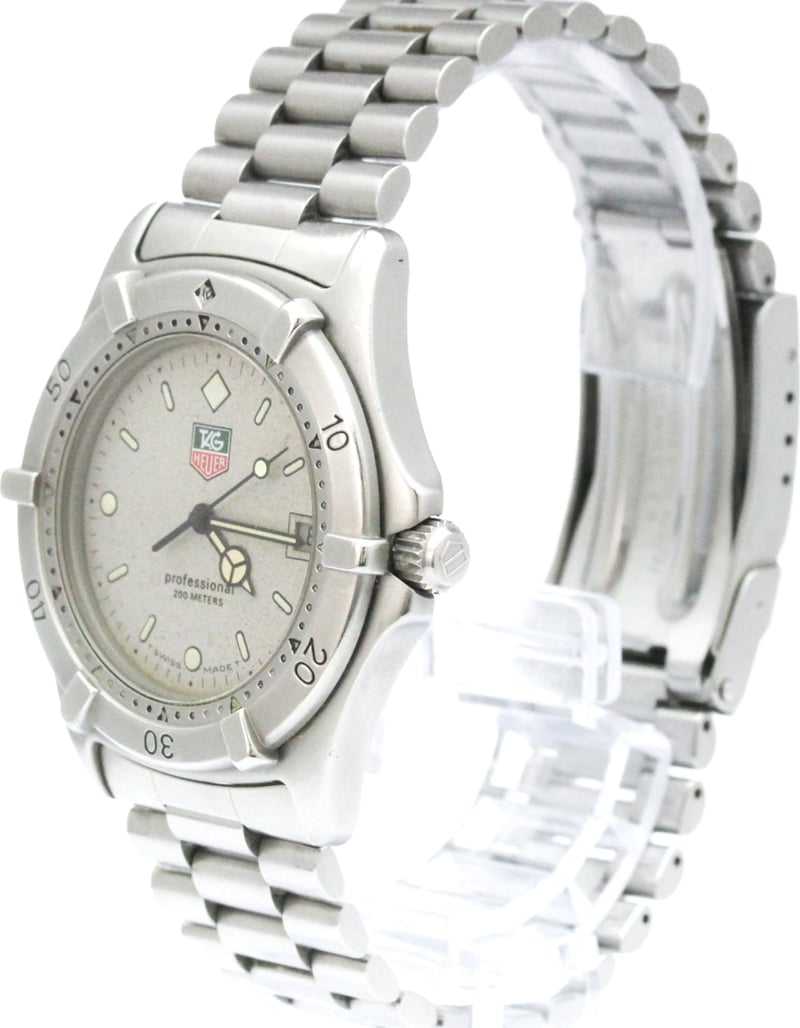 Tag Heuer 2000 Professional 200M Quartz Stainless Steel 38