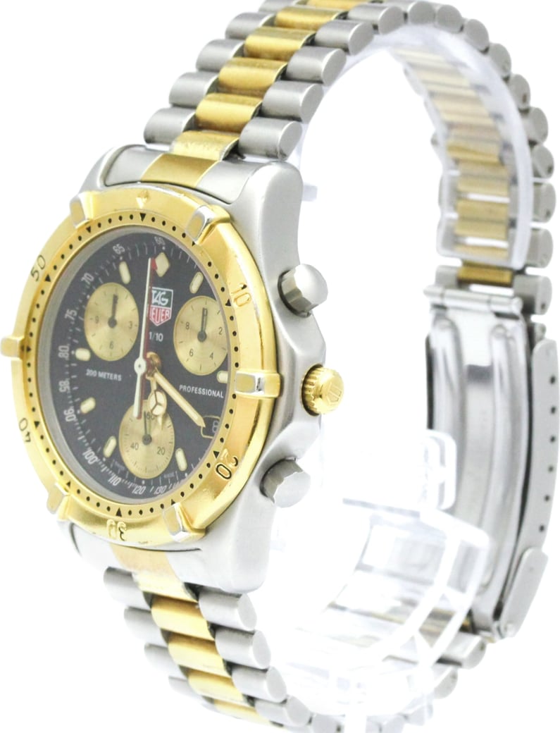 Tag Heuer Sel Professional 200M Quartz Stainless Steel and Gold Plated 38
