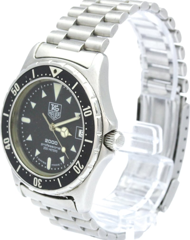 Tag Heuer 2000 Professional 200M Quartz Stainless Steel 37