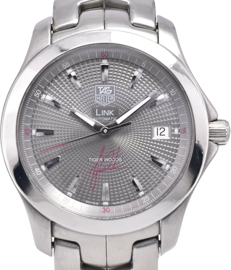Tag Heuer Link Tiger Woods Automatic Stainless Steel 39