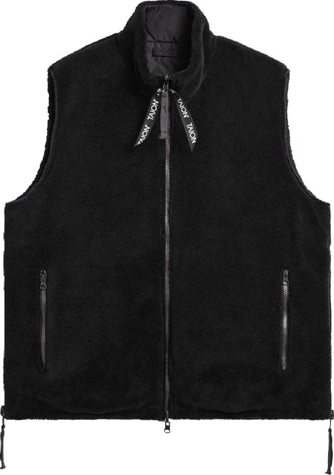 Vest Military Reversible Military Hi-Neck Down Black/Black