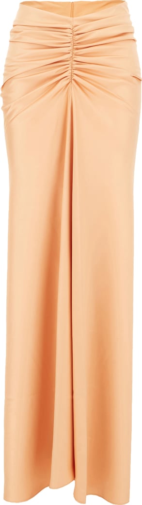 The Andamane Peach polyester skirt