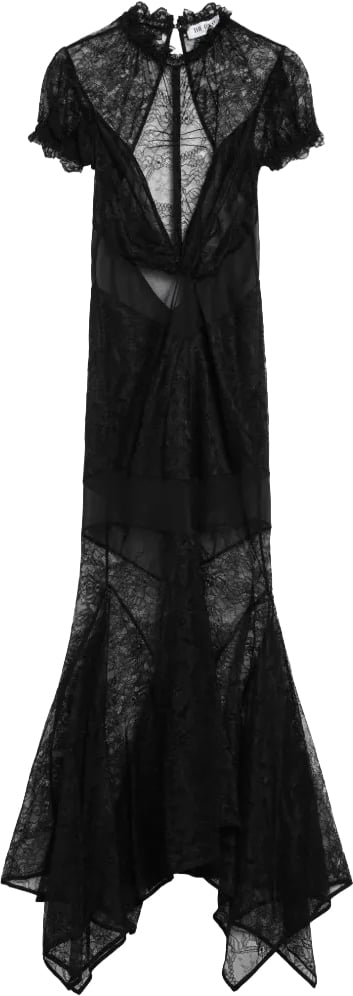 Midi Dress Lace Black