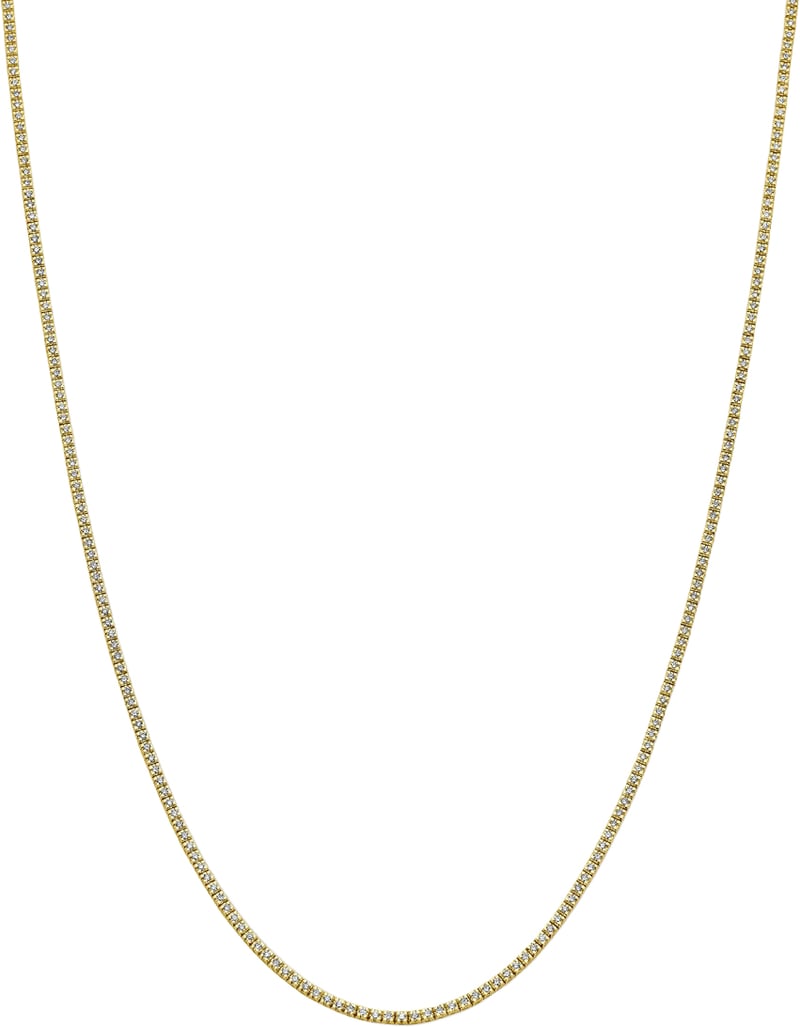 THOB Collier 40.29467 14k Geelgoud met 2.00ct G SI Lab Grown Diamant 1.9mm 42cm
