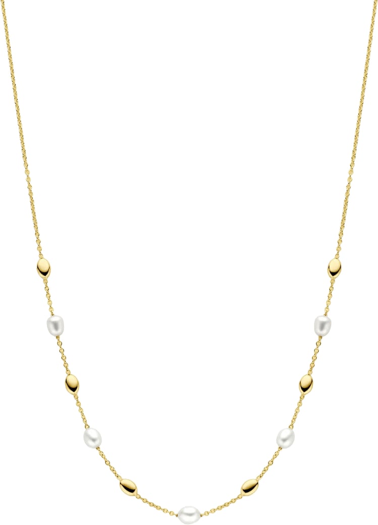 THOB Collier 40.36377 14k Geelgoud met Parels 1.5mm 41-45cm