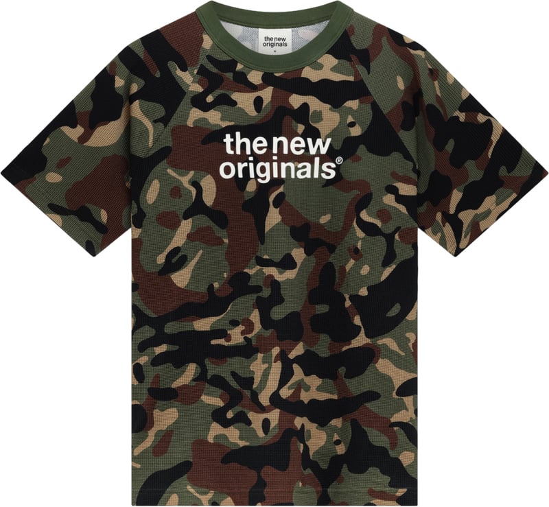 Emblem Waffle Tee | LION CAMO