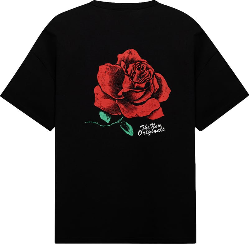ROSE TEE | Black
