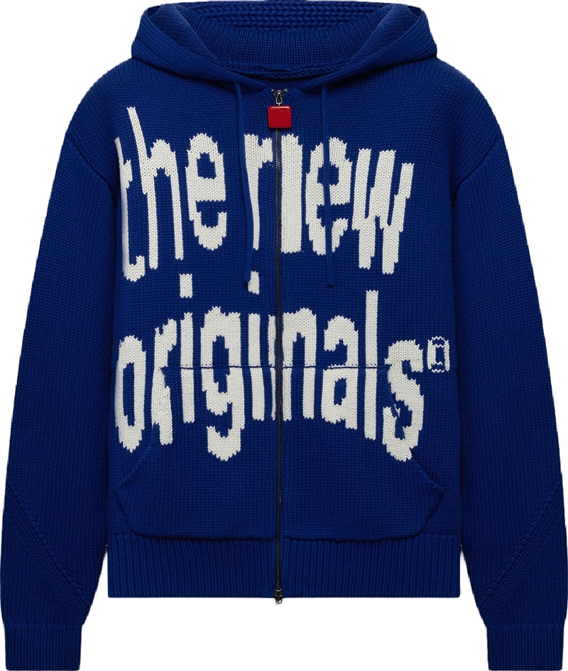 Big Logo Knit Hoodie | Surf The Web